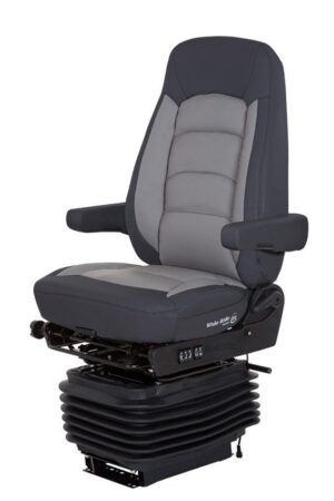 Wide Ride Black Gray Ultra Leather